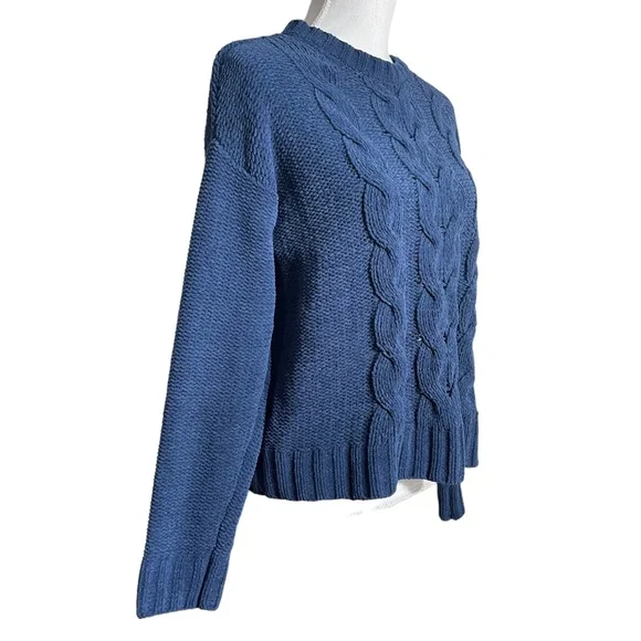 American Eagle Outfitters Sweaters Chenille Cable Knit Sweater